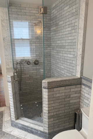 Full bathroom remodeling, tile, granite and stone installations