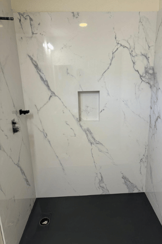 Full bathroom remodeling, tile, granite and stone installations