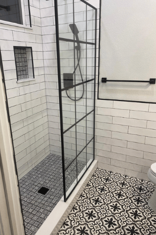 Full bathroom remodeling, tile, granite and stone installations