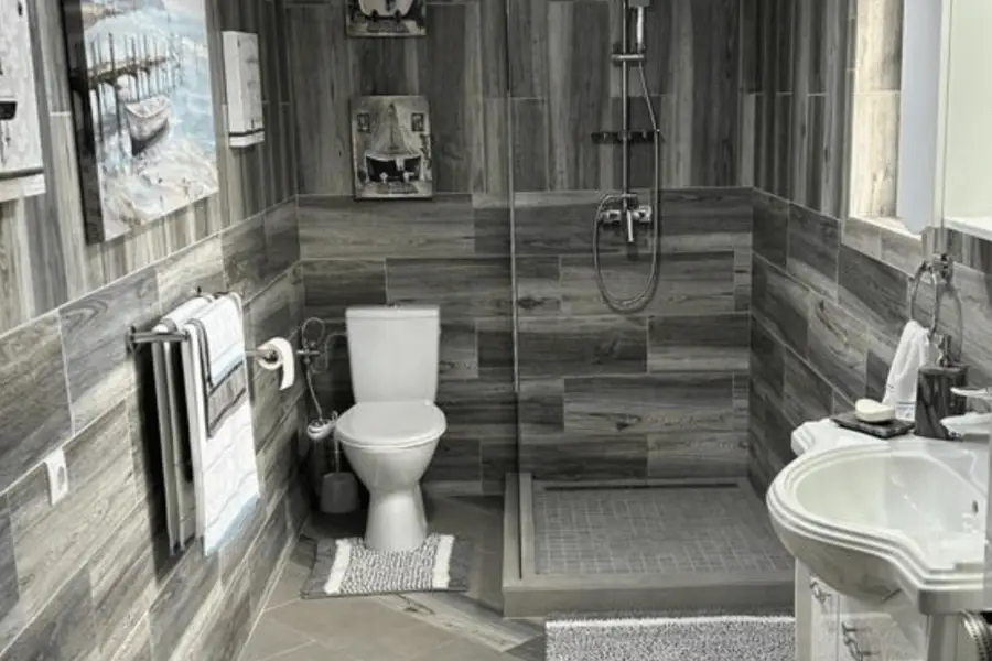 Bathroom remodeling, tile and countertop installation