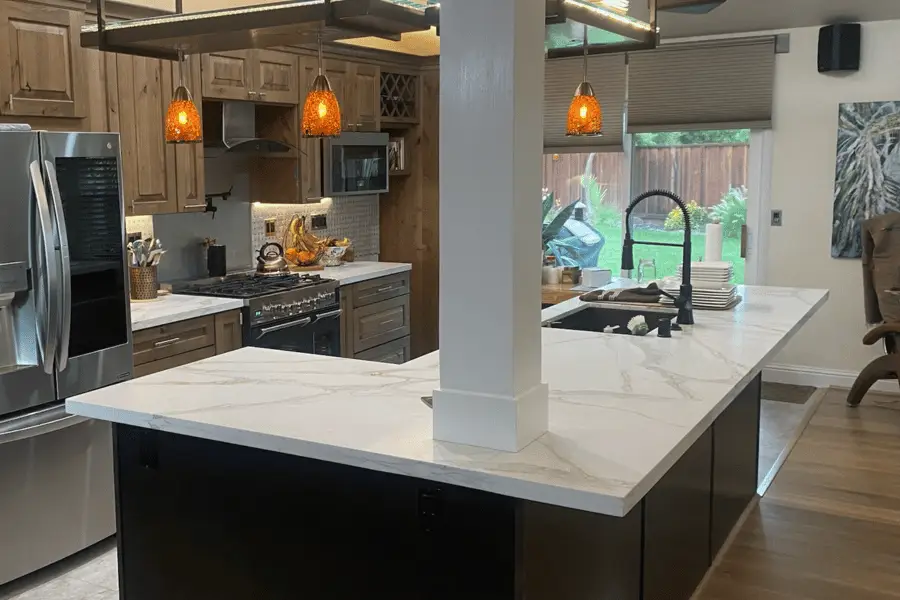Home remodeling services - kitchen countertop installation