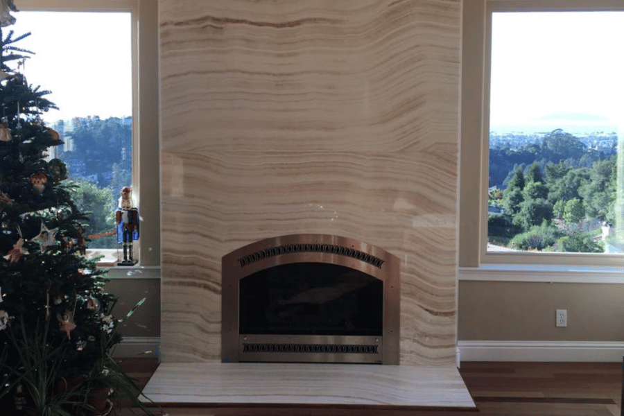 Fireplace, tile, stone and granite installations